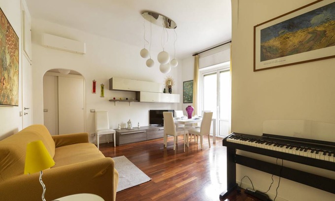 Calvairate Apartment | 45 m² Apartment ∙ 1 bedroom ∙ 4 guests