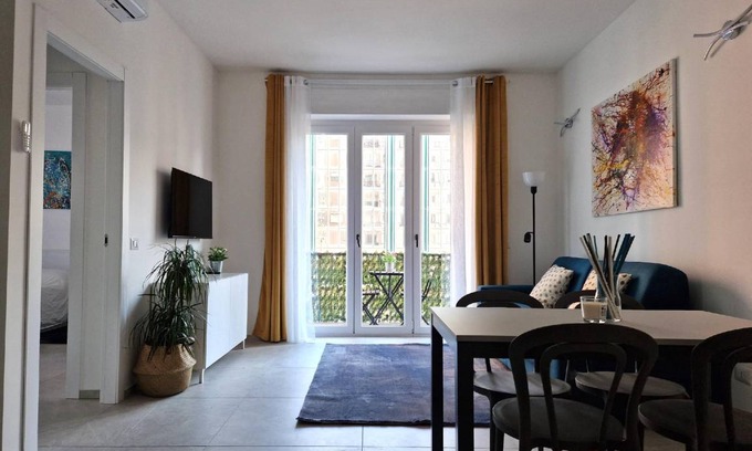Centro Direzionale Apartment | 52 m² Apartment ∙ 1 bedroom ∙ 4 guests