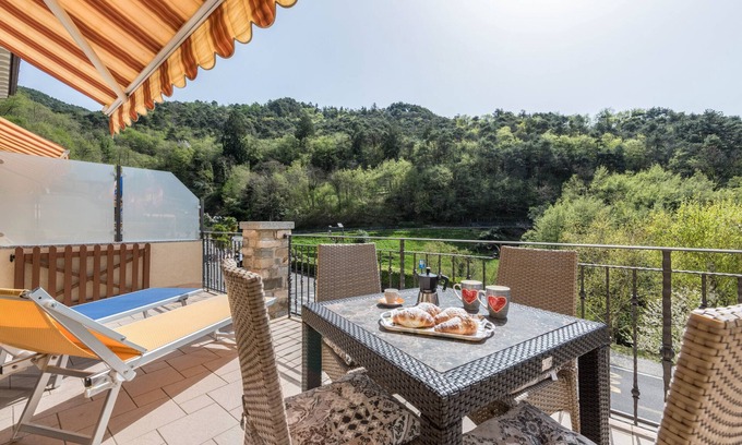 Tremosine Apartment | Charming Apartment “Residence Tatiana A2” with Pool, Terrace, Mountain View & Wi-Fi