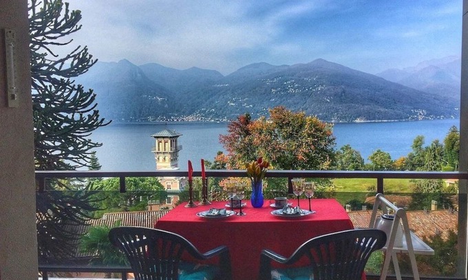 Luino Apartment | Cordelia 3 with lake view and pool