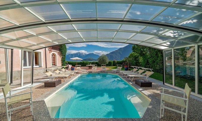 Calozzo Villa | My Rental Homes - Villa Meridiana with direct access to a beach and private pool