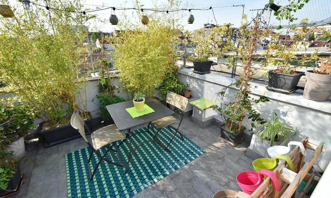Milan Apartment | The Arch's Attic, lovely Terrace downtown Milano